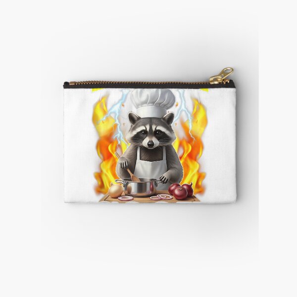 Item preview, Let Him Cook Funny Sarcastic Raccoon MasterChef Meme Tank Top designed and sold by gidget-gadget.