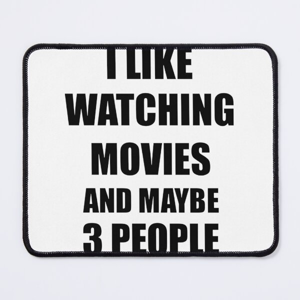 Item preview, Funny Watching Movies Lover Design - Perfect Gift for Movie Fans and Hobby Enthusiasts designed and sold by OmegaRedFox.