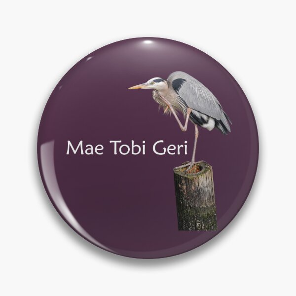 Item preview, Mae Tobi Geri Blue Heron Performing the Crane Plum designed and sold by Art in My Loft.