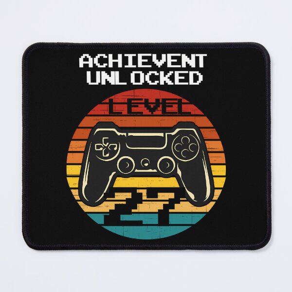 Item preview, Birthday Achievement Unlocked Level Up Gamer designed and sold by allaso-gan.