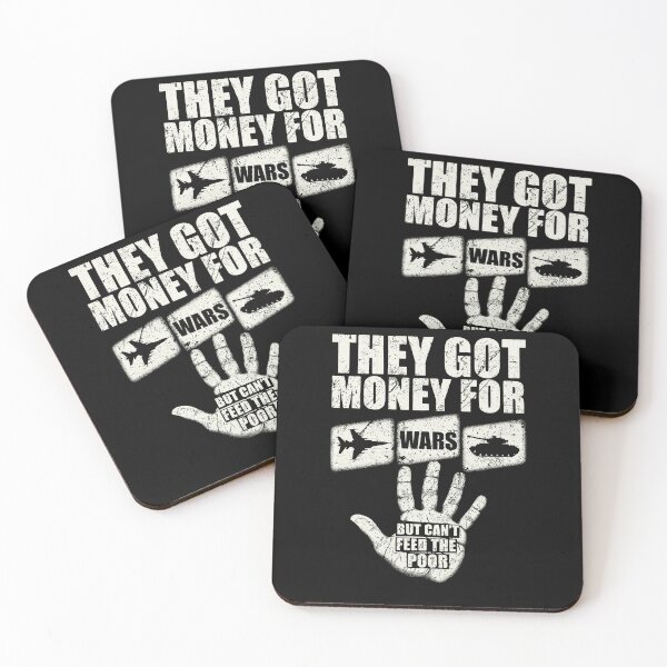 Item preview, Money For Wars Feed The Poor Anti War Protest Grunge Design designed and sold by Fatherday.