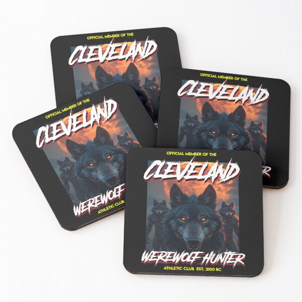 Item preview, Official Member Of The Cleveland Werewolf Hunter Athletic Club designed and sold by oesli-ePruitt.