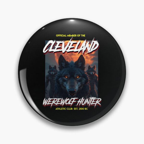 Item preview, Official Member Of The Cleveland Werewolf Hunter Athletic Club designed and sold by oesli-ePruitt.