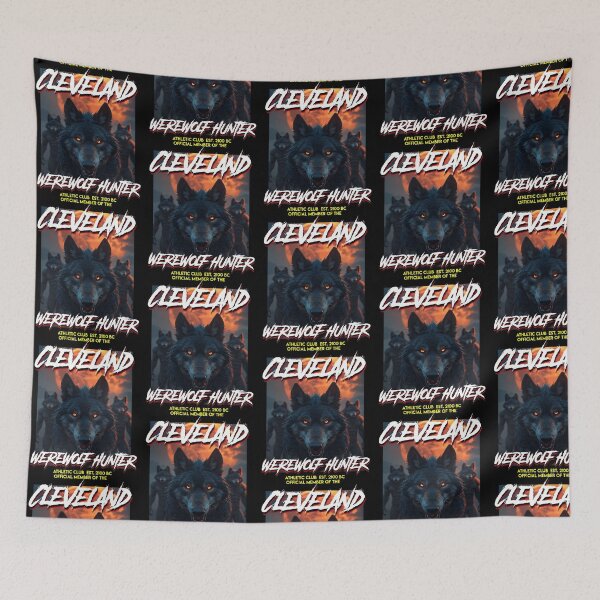 Item preview, Official Member Of The Cleveland Werewolf Hunter Athletic Club designed and sold by oesli-ePruitt.