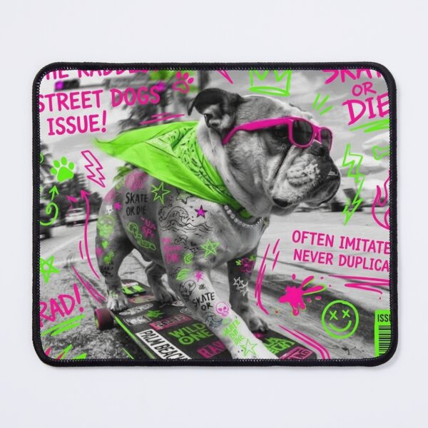 Item preview, Grrr-inding the Asphalt with a Mid-Life Cape-Crisis and Paw-sitively No Helmet designed and sold by Print Fiction.