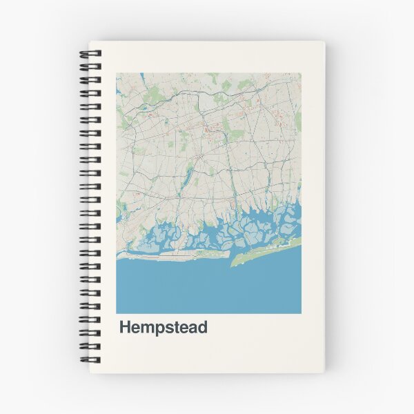 Item preview, Hempstead Minimalistic Map Art designed and sold by MapsNerd.