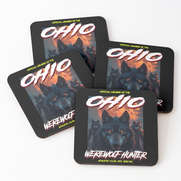 Item preview, Official Member Of The Cleveland Werewolf Hunter Athletic Club designed and sold by oesli-ePruitt.