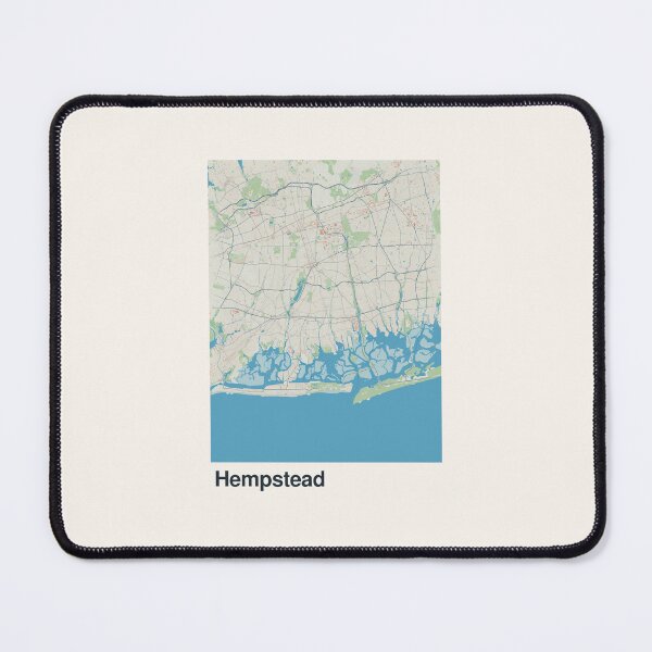 Item preview, Hempstead Minimalistic Map Art designed and sold by MapsNerd.
