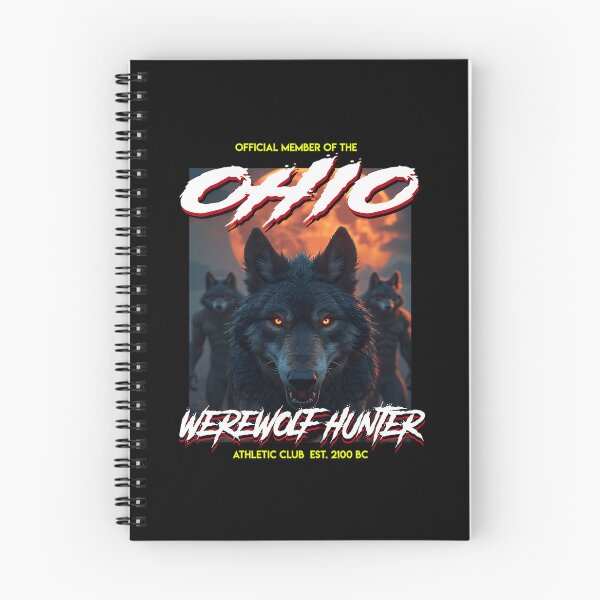 Item preview, Official Member Of The Cleveland Werewolf Hunter Athletic Club designed and sold by oesli-ePruitt.