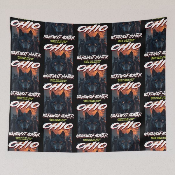 Item preview, Official Member Of The Cleveland Werewolf Hunter Athletic Club designed and sold by oesli-ePruitt.