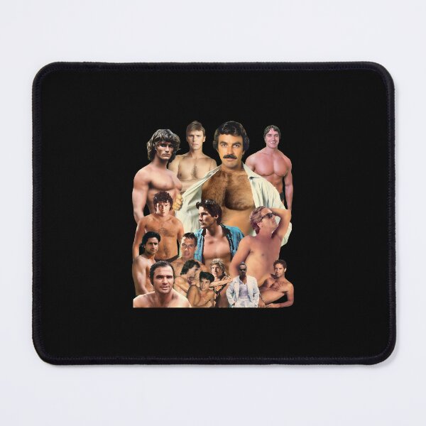 Item preview, Retro Seventies Cinema Male Actors Photo Collage Graphic designed and sold by GiselEbner.