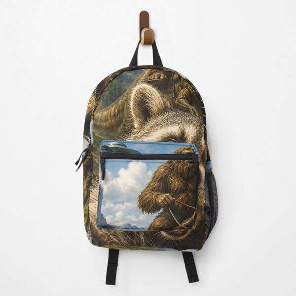 Item preview, Raccoon Selfie Bigfoot T Rex UFO Funny Gifts Men Women Kid designed and sold by Capisedo.