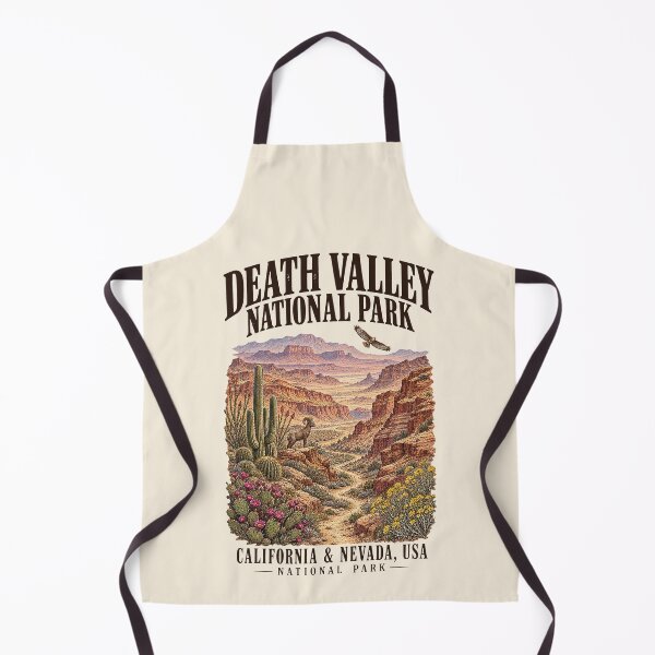Item preview, Death Valley National Park, California, USA [Vintage Illustration] designed and sold by elektronen.