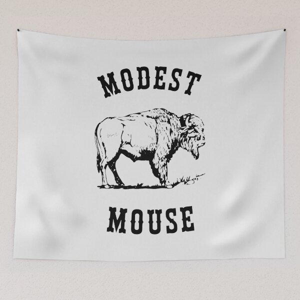 Item preview, Modest Mouse Bison Graphic Apparel Item designed and sold by Giannihanahan.