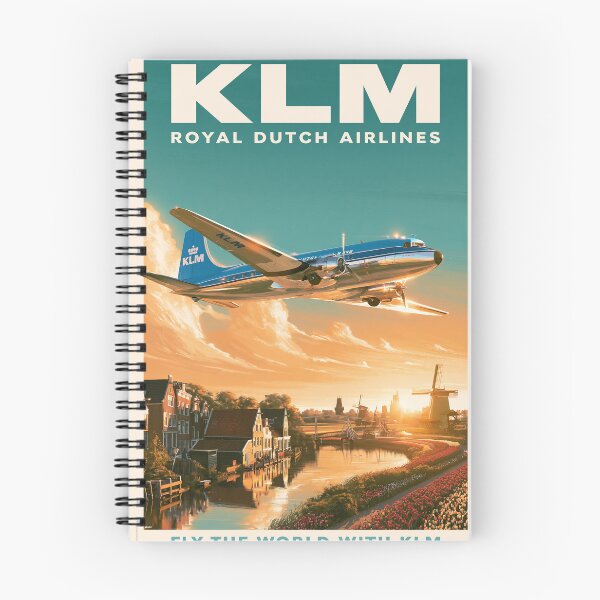Item preview, KLM Royal Dutch Airlines Travel Poster designed and sold by Skyframe Aviation.