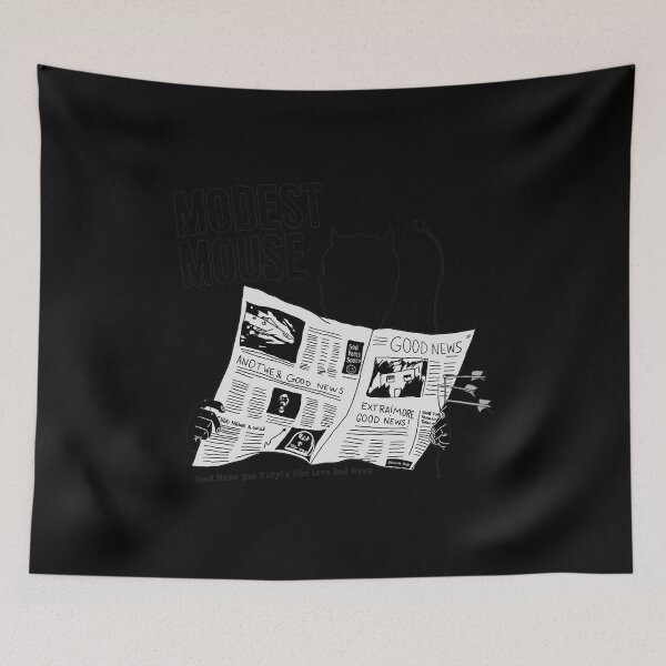 Item preview, Modest Mouse Ironic Newspaper Demon  designed and sold by Giannihanahan.