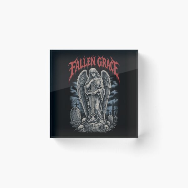 Item preview, Fallen Grace Weeping Angel Graveyard Graphic Punk Soft Grunge designed and sold by Yellowriversss.
