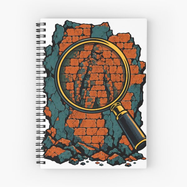 Aperçu de l'œuvre Cauchemar du chercheur créée et vendue par DrawingAndText.