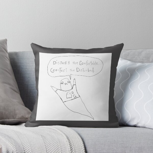 Item preview, Disturb the Comfortable Inspirational Quote Motivational Design designed and sold by bosyshawky123.