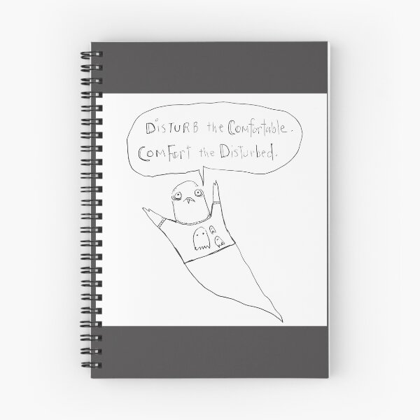Item preview, Disturb the Comfortable Inspirational Quote Motivational Design designed and sold by bosyshawky123.