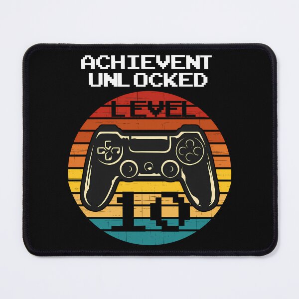 Item preview, Birthday Achievement Unlocked Level Up Gamer designed and sold by allaso-gan.