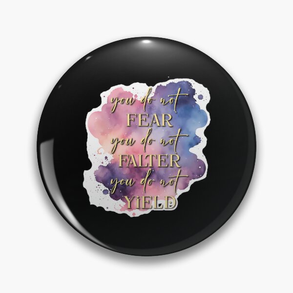 Item preview, You Do Not Fear You Do Not Falter You Do Not Yield (V2) designed and sold by oesli-ePruitt.