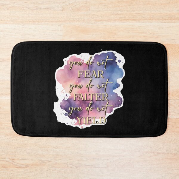 Item preview, You Do Not Fear You Do Not Falter You Do Not Yield (V2) designed and sold by oesli-ePruitt.