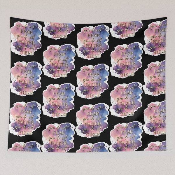 Item preview, You Do Not Fear You Do Not Falter You Do Not Yield (V2) designed and sold by oesli-ePruitt.