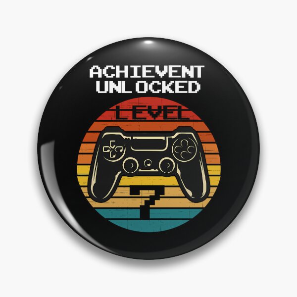 Item preview, Birthday Achievement Unlocked Level Up Gamer  designed and sold by allaso-gan.
