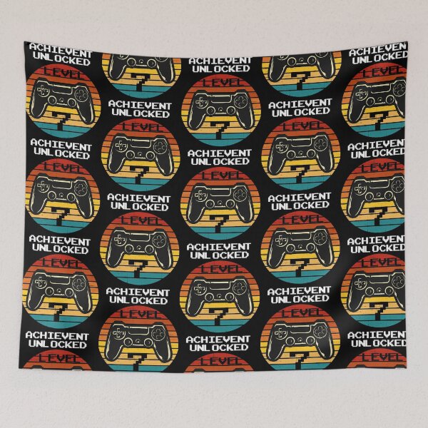 Item preview, Birthday Achievement Unlocked Level Up Gamer  designed and sold by allaso-gan.