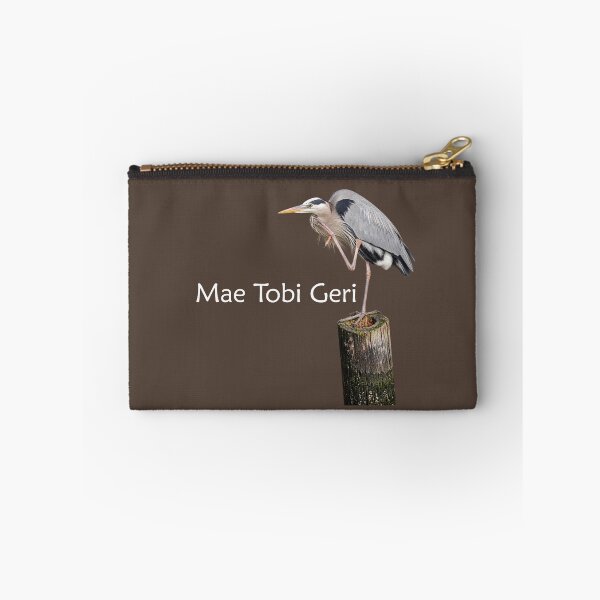 Item preview, Mae Tobi Geri Blue Heron Performing the Crane Brown designed and sold by Art in My Loft.