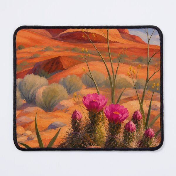 Item preview, Cactus Flowers in Desert designed and sold by Sarah Curtiss.