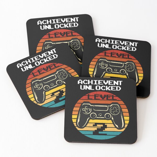 Item preview, Birthday Achievement Unlocked Level Up Gamer  designed and sold by allaso-gan.