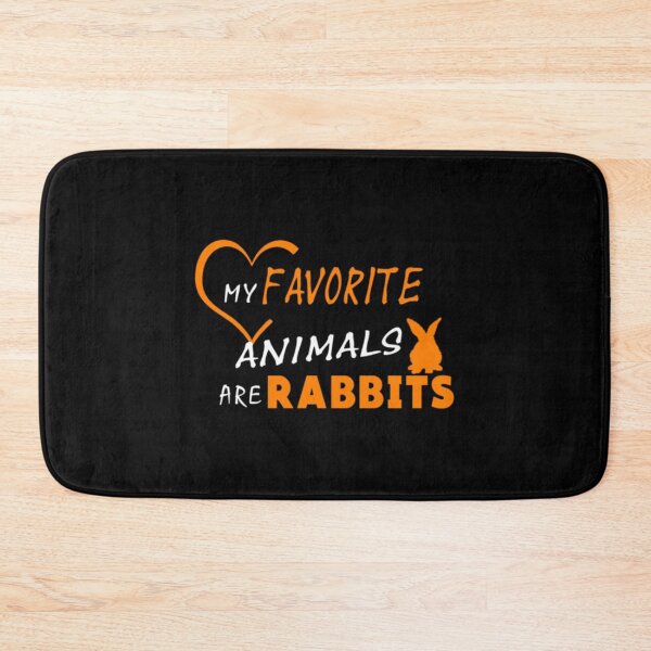 Item preview, My Favorite Animals Are Rabbits designed and sold by nle-yana.