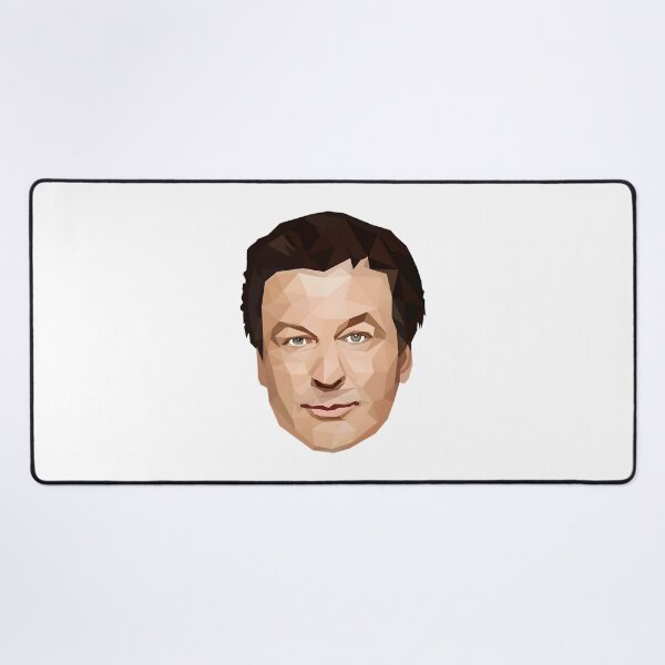Item preview, Mighty Alec Baldwin Low Poly Art Portrait Illustration designed and sold by dukelam.