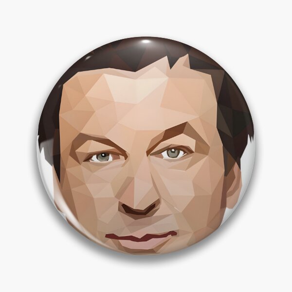 Item preview, Mighty Alec Baldwin Low Poly Art Portrait Illustration designed and sold by dukelam.