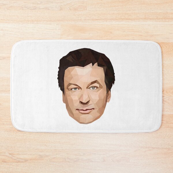 Item preview, Mighty Alec Baldwin Low Poly Art Portrait Illustration designed and sold by dukelam.