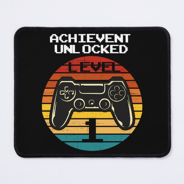Item preview, Birthday Achievement Unlocked Level Up Gamer designed and sold by allaso-gan.
