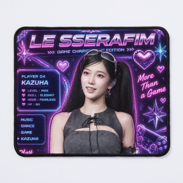 Item preview, LE SSERAFIM Kazuha Made My Night Cyber Gamer Visual designed and sold by Valereekmerch.