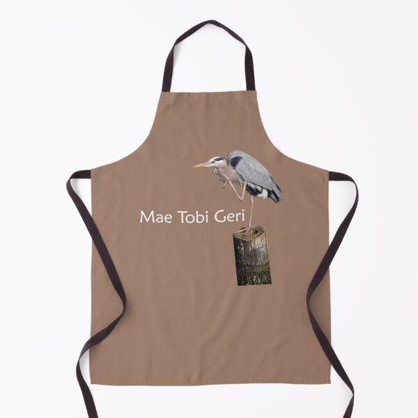Item preview, Mae Tobi Geri Blue Heron Performing the Crane Taupe designed and sold by Art in My Loft.
