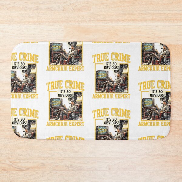 Item preview, True Crime Armchair Detective Vintage TV Mystery Fan Design designed and sold by Fatherday.