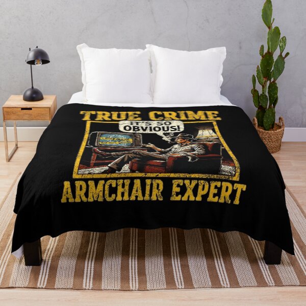Item preview, True Crime Armchair Detective Vintage TV Mystery Fan Design designed and sold by Fatherday.