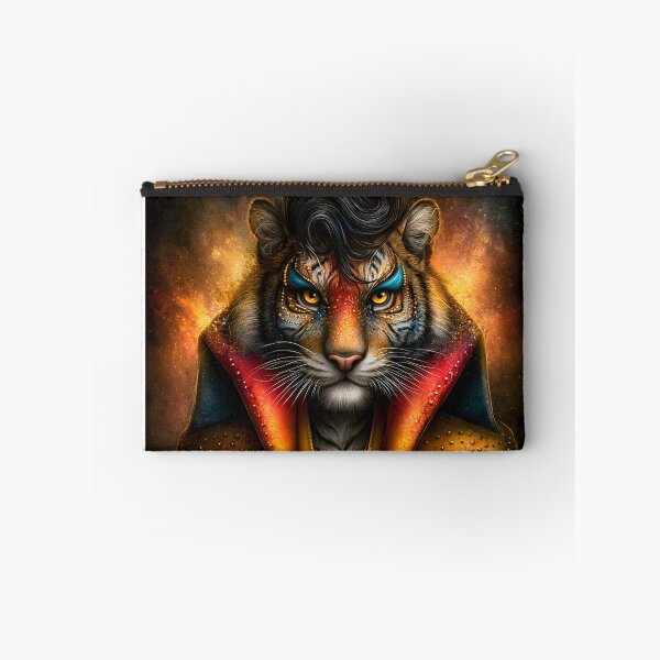 Item preview, Majestic Tiger Dressed as a Rock Star Icon designed and sold by Artessie.
