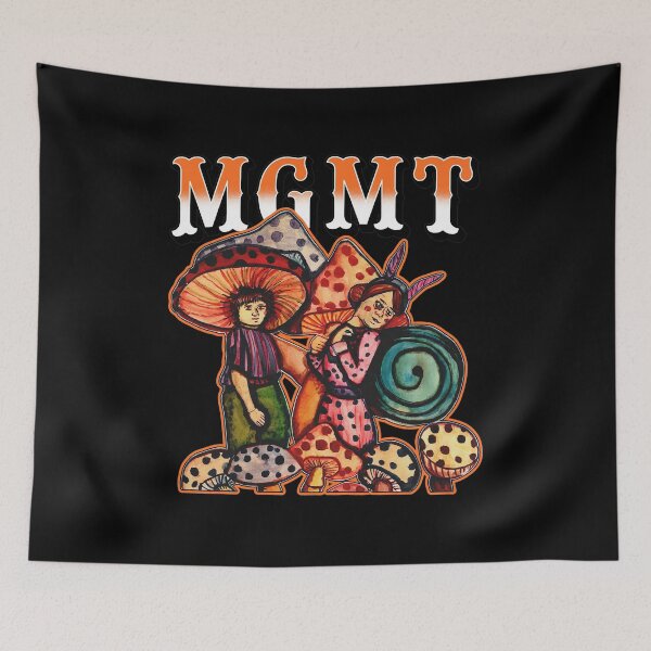 Item preview, MGMT Psychedelic Mushroom Childhood Wonder Art designed and sold by LetitiaSkiles.