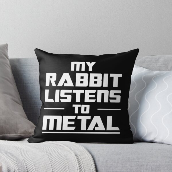 Item preview, My Rabbit Listens To Metal designed and sold by nle-yana.