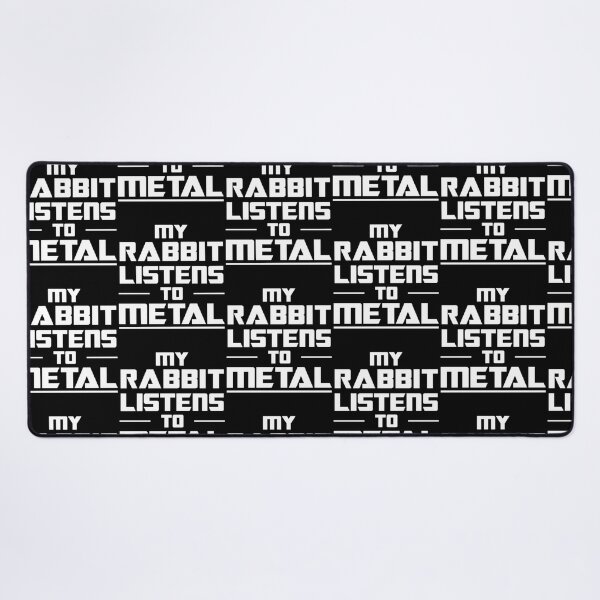 Item preview, My Rabbit Listens To Metal designed and sold by nle-yana.