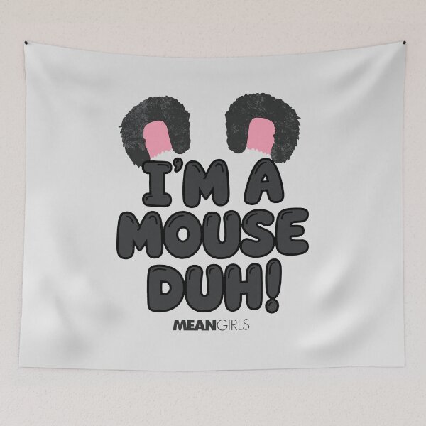 Item preview, Mouse Duh Mouse Ears Quote Graphic designed and sold by Giannihanahan.