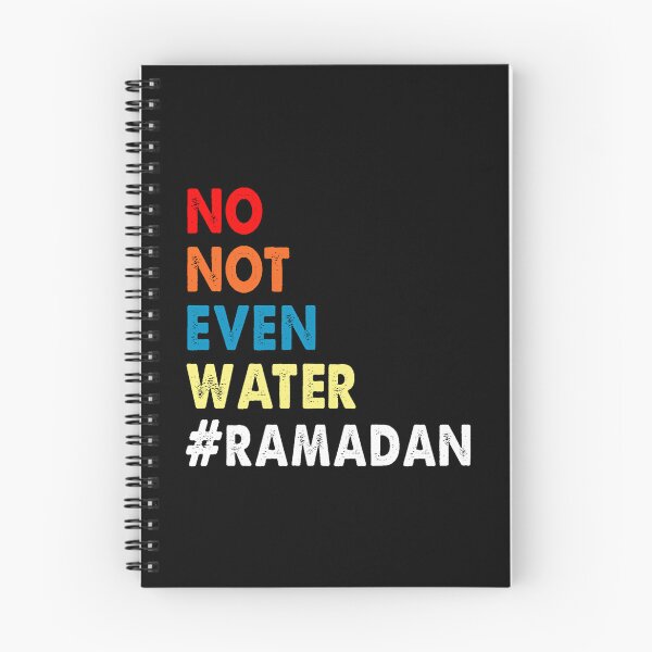 Item preview, No Not Even Water Fasting Muslim Ramadan Kareem Vintage designed and sold by risti-anGarrard.