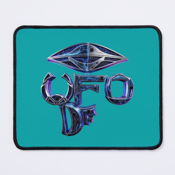 Item preview, UFO DF — Futuristic Tech Emblem designed and sold by dragon580 // Waaa… the killer shark ran away.