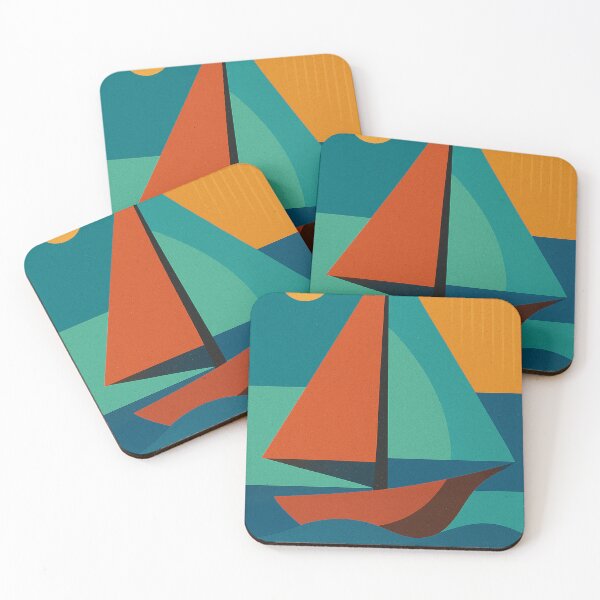 Item preview, Sailing - a Geometric illustration. designed and sold by GalleryKauffeld.